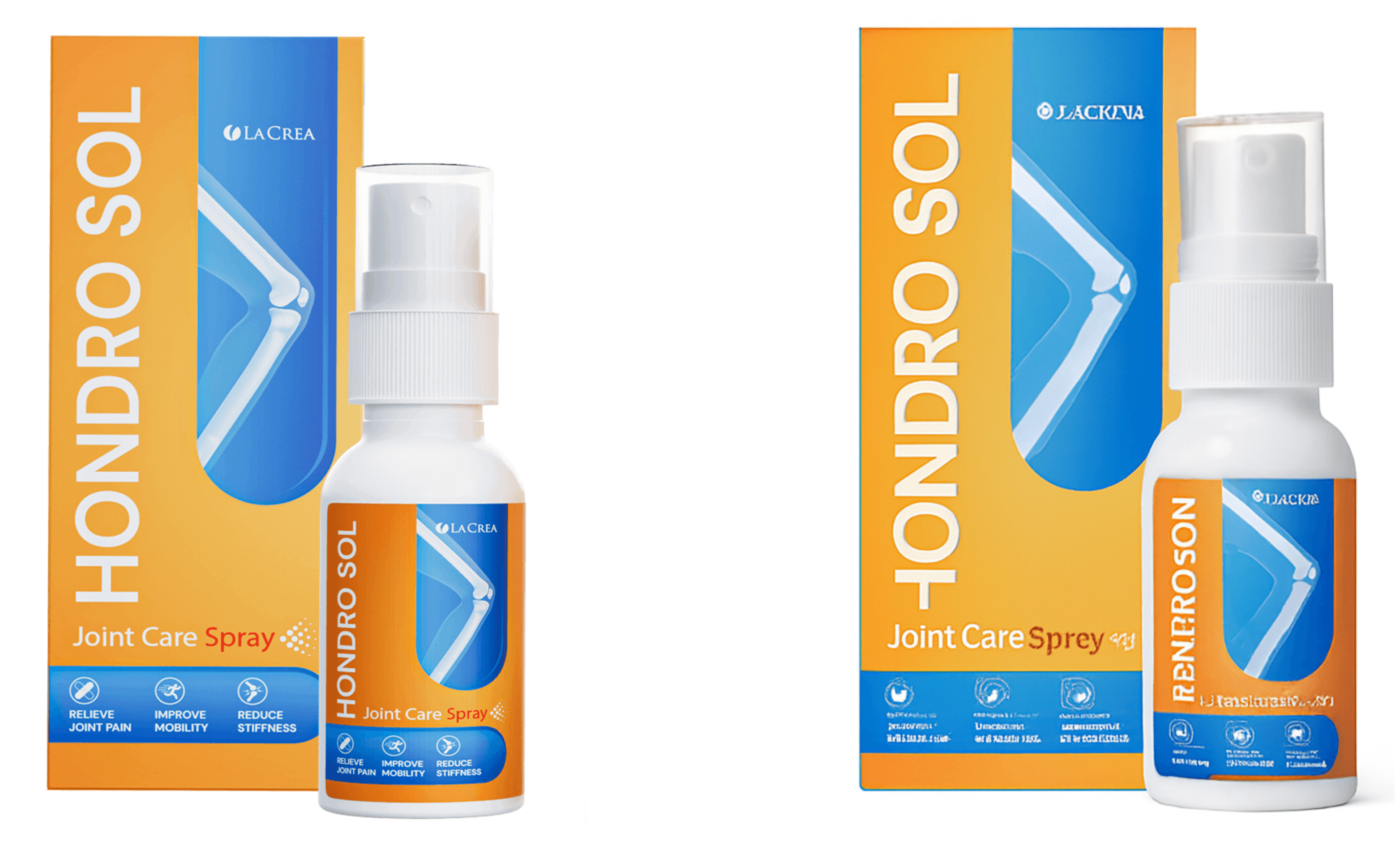 comparaison visuelle Hondro Sol authentique emballage qualité versus contrefaçon flacon suspect différences étiquette reconnaître